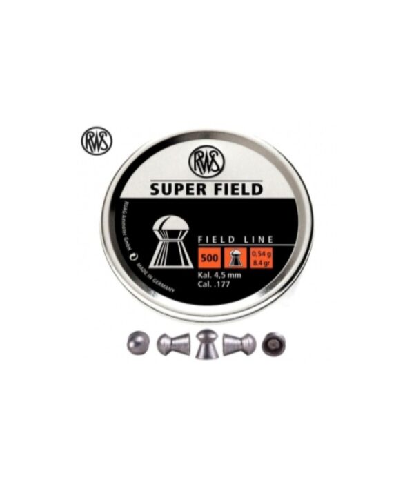 RWS Superfield(cal 0.177 GR 8.4)- 500 Count