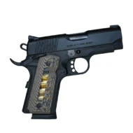 Kiehberg 1911 Sub Compact (with window magazine & G10 grip), Grey/Brown